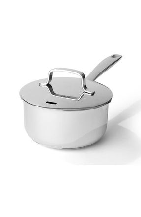 alva Maestro Stainless Steel Saucepan & Lid in 2 Qt at Nordstrom
