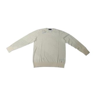 Fay Lange mouwen ronde hals top - Dames - Ronde hals truien - Beige - 2XL - Truien & Vesten