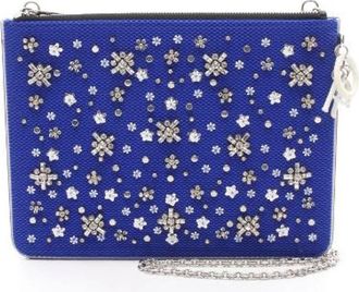 Dior Pre-owned Clutches, female, Blue, Size: ONE SIZE Pre-owned Leather dior-bags