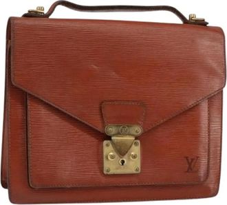 Louis Vuitton Pre-owned Handbags, female, Brown, Size: ONE SIZE Pre-owned Vintage Handbag