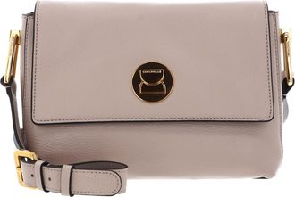 Coccinelle Liya Grained Leather Crossbody Bag Rosette/Warm Taupe, Rosette / Warm Taupe, One Size