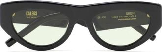Kaleos Groff Zonnebril - unisex - Brillen - Zwart - 54 MM - Accessoires