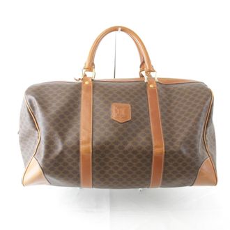 Celine Brown Leather Boston Bag (Pre-Owned)