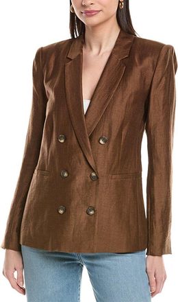 L'agence Lagence Colin Linen-Blend Blazer