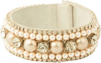 Deepa Gurnani Lark Bracelet in Silver at Nordstrom