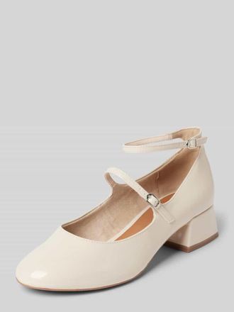 Tamaris Tamaris Pumps mit Blockabsatz in Beige, Gr&ouml;&szlig;e 42