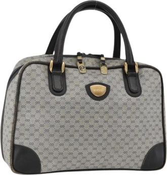 Gucci Pre-owned Handbags, female, Blue, Size: ONE SIZE Pre-owned Vintage Hand Bag