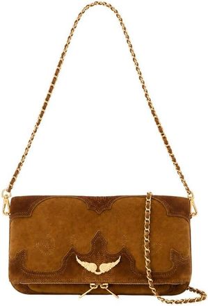 Zadig&Voltaire Rock Western Crossbody Bag Brown