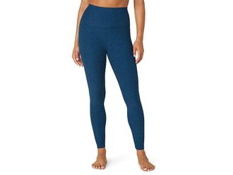 Beyond Yoga Spacedye Caught In The Midi High-Waisted Legging Womens Casual Pants Celestial Blue Heather : LG (US Womens 10-12) 24