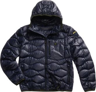 Blauer Wave - Hooded Down Jacket