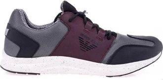 Armani Jeans Schoenen - Heren - Sneakers - Veelkleurig - 42 EU - Leer - Schoenen