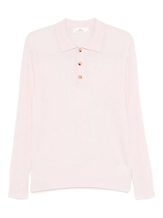 arch4 The Potter polo shirt - men - Cashmere - M - Pink