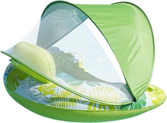 No Brand Flotador Inflable Para Adultos, Balsa Con Techo Para Piscina, Robusto, Antideslizante, Para Hombres Y Mujeres, Para Relajaci&oacute;n