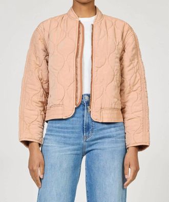 Dear John Denim Maverick Jacket In Apricot