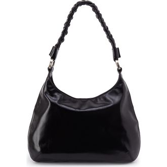 Hobo Madison Leather Shoulder Bag in Black at Nordstrom