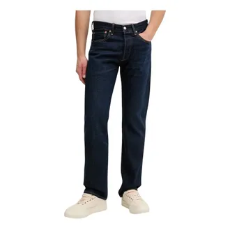 Levi's Heren, Jeans, Blauw, Maat: W30 L30 Katoen