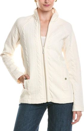 Tommy Bahama Aruba Cable Jacquard Zip Jacket
