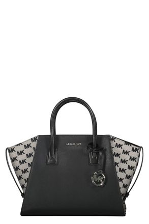 Michael Kors Leather And Fabric Bag