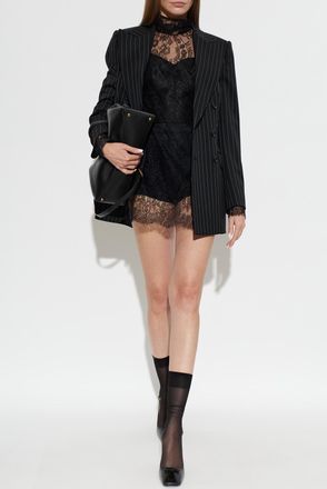 Dolce & Gabbana Lace Top, Womens, Black