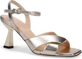 Ron White Ainsley Ankle Strap Sandal in Platino at Nordstrom Rack, Size 5.5-6Us / 36Eu