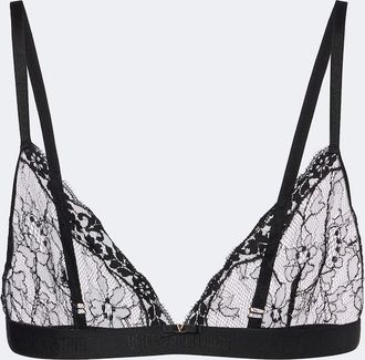 Valentino VLogo lace bralette