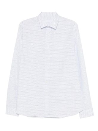 Prada Overhemd met patroon - Blauw