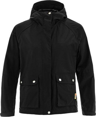 Fj&auml;llr&auml;ven Womens Vardag Vindby Jacket Black XS