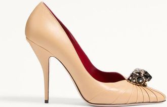Valentino Garavani Panthea Goatskin Pumps 105Mm Wo