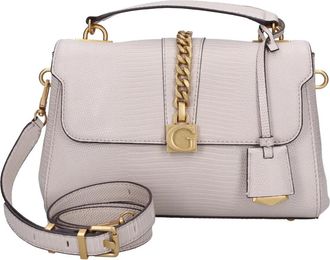Guess Casual Handtas - Dames - Handtassen - Beige - ONE Size - Leer - Tassen