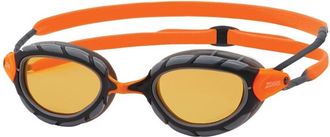 Zoggs Predator Pol Ultra zwembril voor volwassenen (Grijs/Oranje)