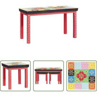vidaXL vidaXL Tavoli multifunzionali - Tavolino 2 pcs Multicolore