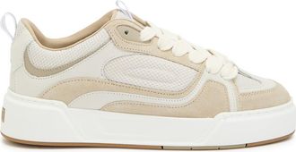 Cleens Essential Skate Panelled Sneakers - Sand - 11 (IT45 / UK11)