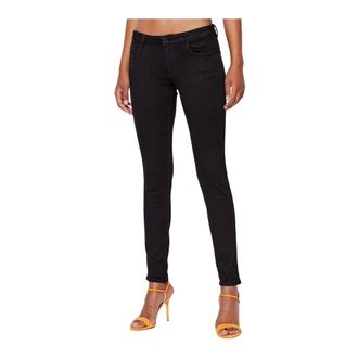 Guess Jean skinny taille semi basse - Dames - Jeans - Zwart - Maat: W31 Katoen