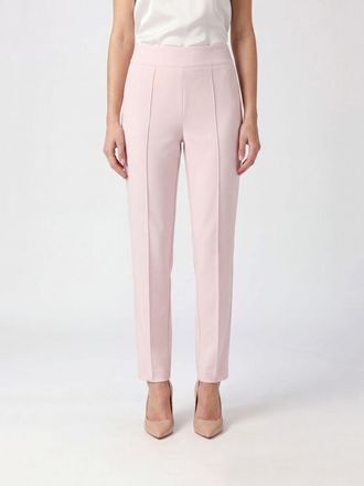 Federica Tosi Pantaloni cropped fit in cr&ecirc;pe