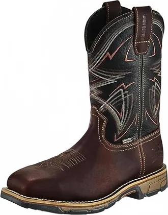Red Wing Shoes Mens Irish Setter 11 Pull Boot In Brown