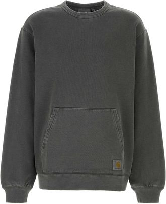 Carhartt Work in Progress Carhartt Wip Dark Grey Cotton Torion Sweat