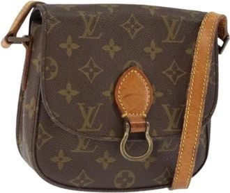 Louis Vuitton Pre-owned Cross Body Bags, female, Brown, Size: ONE SIZE Pre-owned Vintage Monogram Shoulder Bag
