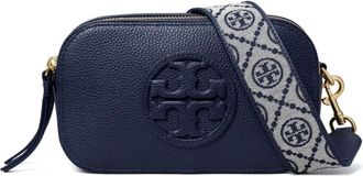 Tory Burch Borsa Mini Miller Crossbody - - Bags - Donna - Blu - ONE SIZE
