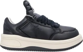 Rick Owens Sneakers in pelle - Nero