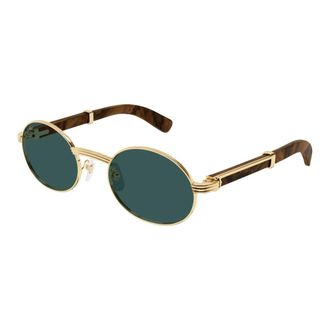 Cartier Sunglasses, male, Yellow, Size: 53 MM Ct0464S Sunglasses