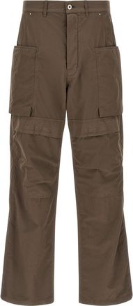 Rick Owens Brown Regular Cargos Pants