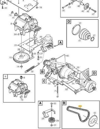 STIGA Sports Cadena Con Pestillo De Cadena Original Stiga - 1134-7771-01