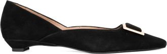 Sergio Moretti Klassieke Platte Schoenen - Dames - Pumps - Zwart - 40 EU - Su&egrave;de - Schoenen