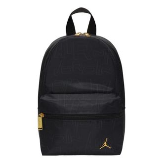 Nike Jordan Air Jordan Mini Backpack Black Gold 7A0857-023