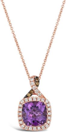 Le Vian Ladies Twist Shank Necklaces set in 14K Strawberry Gold