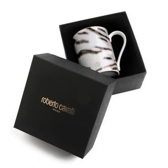 Roberto Cavalli Mug With Luxury Box in Tiger at Nordstrom