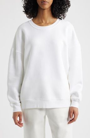 Florence By Mills Cozy Crush Oversize Sweatshirt in Brt White at Nordstrom, Size Xx-Large