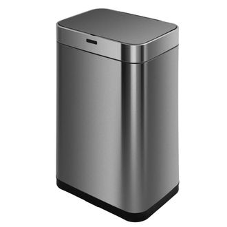 Kitchen Move Cubo de basura de cocina autom&aacute;tico plata 60l