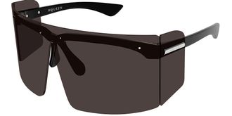 Alexander McQueen AM0594S 001 Mens Sunglasses Black Size 99 - Free RX Lenses - Free RX Lenses