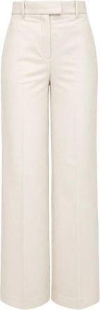 Circolo 1901 Pantaloni a vita alta dal taglio maschile - - Trousers - Donna - Beige - M